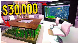 I Spent 30000 Building Insane Saltwater Aquariums  Aquarist [upl. by Nnylylloh]