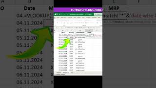 Advanced Vlookup Method to Automate Your Daily Task on Excel  Advanced Excel Formulas [upl. by Obadiah]