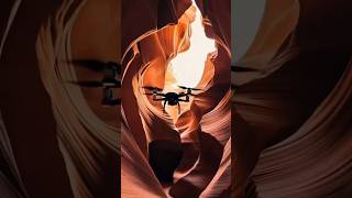 Antelope Canyon Arizona Drone View shorts [upl. by Annavahs]