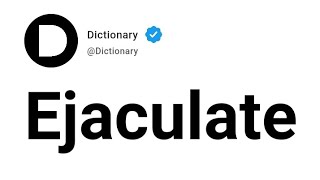 Ejaculate Meaning In English [upl. by Jarek]