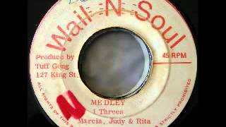 THE I THREES  Medley  version 1974 Wail n soul [upl. by Eibrab]