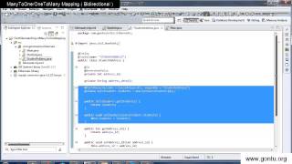 Hibernate Tutorial part 11  ManyToOne  OneToMany Mapping  Bidirectional [upl. by Olly218]