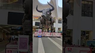 Ozzy the Bull at Birmingham New Street [upl. by Nessie201]