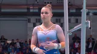 Sanna Veerman Bars Event Finals Europeans 2019 [upl. by Irvine83]