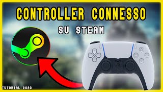 COME COLLEGARE UN CONTROLLER DELLA PLAYSTATION SU STEAM  TUTORIAL ps5 pc steam controller [upl. by Adalheid]