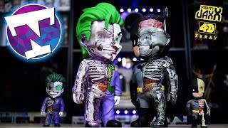 DISSECTING BATMAN AND JOKER  Mighty Jaxx 4D XXRAY figures [upl. by Quintana]