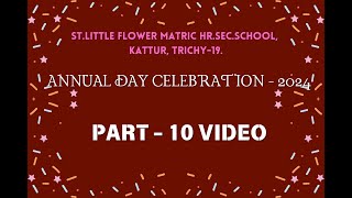 ANNUAL DAY CELEBRATION  2024  PART  10 VIDEO [upl. by Rubel]