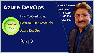 How to Configure External User Access in Azure DevOps part 2 [upl. by Manya]