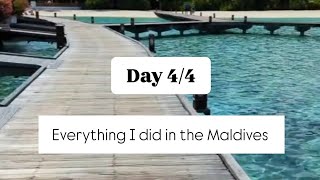 Maldives Vlog day 44 [upl. by Ahsirtak]