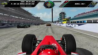 F1 Challenge VB 2002 Ferrari Indianapolis 5 Race [upl. by Sudaorb229]