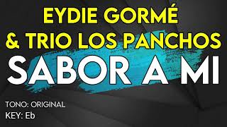 Eydie Gormé amp Trio Los Panchos  Sabor A Mi  Karaoke Instrumental [upl. by Ecnaret]