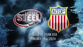 HIGHLIGHTS USA U17s vs Chicago Steel 11924 [upl. by Aneetsirhc417]