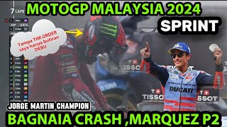 GEGER🔥PERNYATAAN MARQUEZ MEMBUAT BAGNAIA TERKEJUT😱MOTOGP MALAYSIA 2024 [upl. by Okoy]