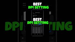 Secret DPI Setting 100 working 😱  best dpi for free fire 🥵  free fire dpi settings [upl. by Bithia]