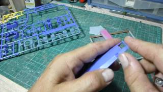 Gunpla Tutorial  Removing parts from the sprue tree [upl. by Leahcimdivad]