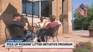 Pick Up Pickens litter initiative program [upl. by Ssenav220]