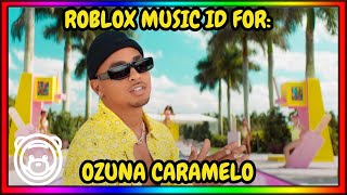 OZUNA  CARAMELO ROBLOX MUSIC IDCODE  JANUARY 2024  WORKING  código de música roblox [upl. by Anafetse]