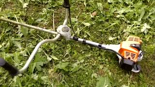 Stihl FS94 plus Durocut 202 w akcji [upl. by Scully436]