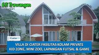 Villa ciater fasilitas kolam private villa agnimaya  type gili trawangan [upl. by Nesahc]