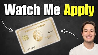 NEW Amex Gold Card Changes  Watch Me Apply [upl. by Aisatal]