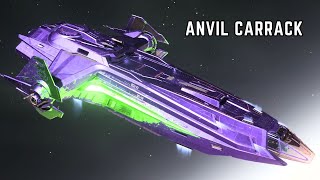 Star Citizen  ANVIL CARRACK Ship Tour amp Highlight [upl. by Aissac]