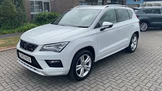 SEAT Ateca FR 20 TSi 190ps 4Drive DSG CV67KTX 29000 Miles £20495 [upl. by Htezil]