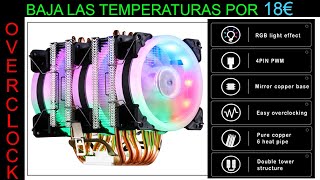 ✅Baja las Temperaturas de tu CPU con este Mega Disipador [upl. by Durwin]