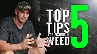 TOP 5 TIPS FOR FISHING IN WEED Carp Fishing PRO Rob Burgess Shows You How Its Done Mainline Baits [upl. by Jenda]