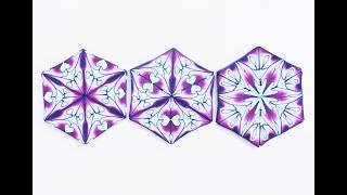 Polymer Clay Tutorial a Quick and Easy Kaleidoscope Cane [upl. by Nelaf896]