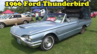 1966 Ford Thunderbird At The Country View Car Show 2024 [upl. by Crooks688]