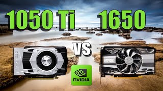 1050Ti vs 1650  9600K CSGO Fortnite PUBG GTAV Overwatch [upl. by Latouche]