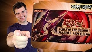 Best Yugioh 2014 Legacy of the Valiant Deluxe Edition Box Opening Shojo [upl. by Noreg]