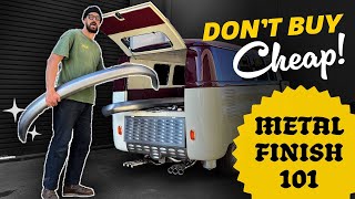 Metal Finishing 101 How to Rescue Cheap Bumpers  Chroming Prep Guide [upl. by Atiner]