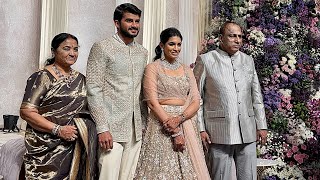 Malla reddy grand daughter reception  marri rajasekhar reddy daughter wedding  BRS MLA Malla reddy [upl. by Vevina205]