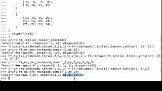 Use TensorFlow reshape To Change The Shape Of A Tensor  TensorFlow Tutorial [upl. by Kafka]