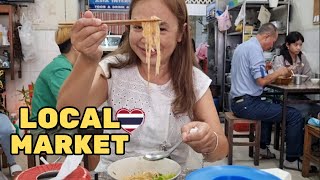 LOCAL shows me her FAVOURITE SPOTS TO EAT in Chang Mai China Town [upl. by Atsirak]