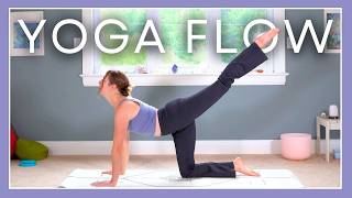 30 min Intermediate Yoga Flow  Minimal Cues for Balance amp Flexibility [upl. by Heng]