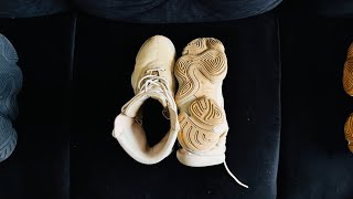 Yeezy 500 High Tactical Boot Sand 2 Month Update  US Size 12 Style Durability and Comfort [upl. by Shwalb]