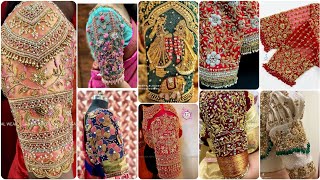 🔥Most Trending Maggam Work Blouse Designs🔥2025Aari work Blouse DesignsBridal Maggam works [upl. by Ivanna]