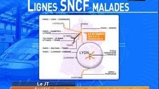 Lignes malades de la SNCF des contrôles dans le Rhône [upl. by Sky664]