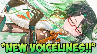 ENG amp JPN XIANYUN Voice Lines Genshin Impact [upl. by Uchish]