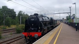 46100 Royal Scot Steam Dreams Southend Central to Chester 8th August 2024  Lichfield Trent Valley [upl. by Yspyg]