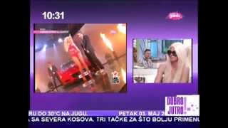 JELENA KARLEUSA  Jutarnji program  RTV Pink 030513 [upl. by Mullen]