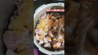 Chicken gizzard Fry Part1food chicken music homemade [upl. by Ecerahs818]