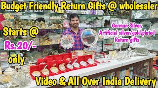 Return Gifts Wholesale in Hyderabad  Housewarming Wedding amp Birthday Party ఏదైనా Perfect Gifts 🎁 [upl. by Sammons]