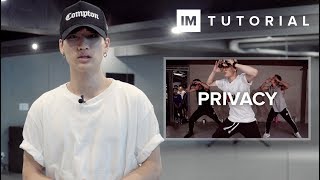 Privacy  Chris Brown  1MILLION Dance Tutorial [upl. by Ikkir975]