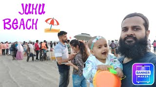 JUHU BEACH ⛱️🏖️ FULL TOUR MUMBAI FAVOURITE TOURIST PLACE ⛵ BOAT RIDE [upl. by Ellenohs]