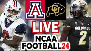 Arizona at Colorado 111123 Simulation 2023 Rosters for NCAA 14 [upl. by Forland]