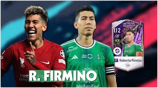 REVIEW ROBERTO FIRMINO UT FC ONLINE  tân binh của AL AHLI hè 2023 [upl. by Zeeba]