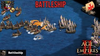 Age of Empires 2  Definitive Edition  Logros Battleship [upl. by Hollis]